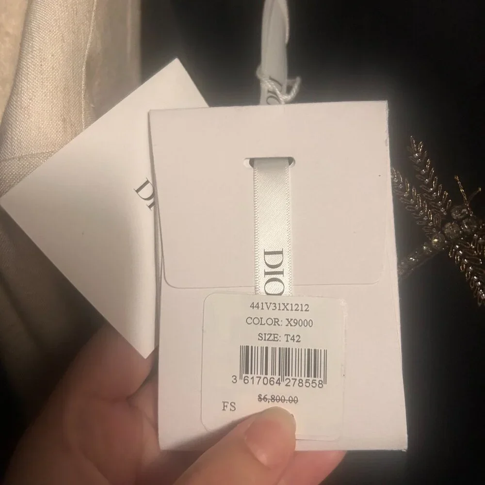 Dior – Embroidered Marlène Blazer